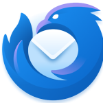 logo de thunderbird, el gestor de correo.